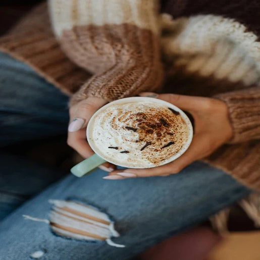 Can half and half be whipped for coffee