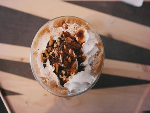 Risk of drinking half and half whipped coffee